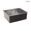 Oltens Hydda zlewozmywak stalowy 54x44 cm 1 komorowy stal szlachetna polerowana 71104100